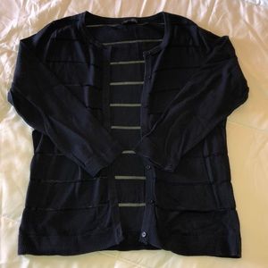 Navy Limited Cardigan